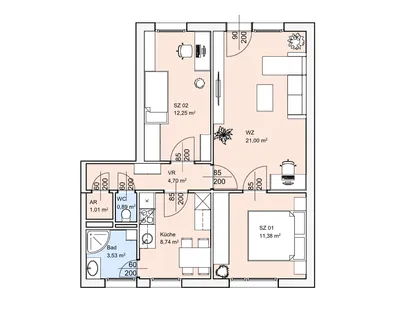 3-Zimmer-Wohnung kaufen in Murtal – 71 m², € 109.500 – Bild 25 von 25