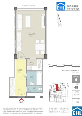 1-Zimmer-Wohnung kaufen in Wien – 38,5 m², € 449.000 – Bild 16 von 16