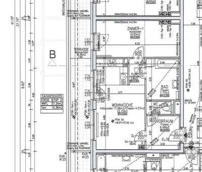 2-Zimmer-Wohnung mieten in Gänserndorf – 57,34 m², € 663 – Bild 2 von 2
