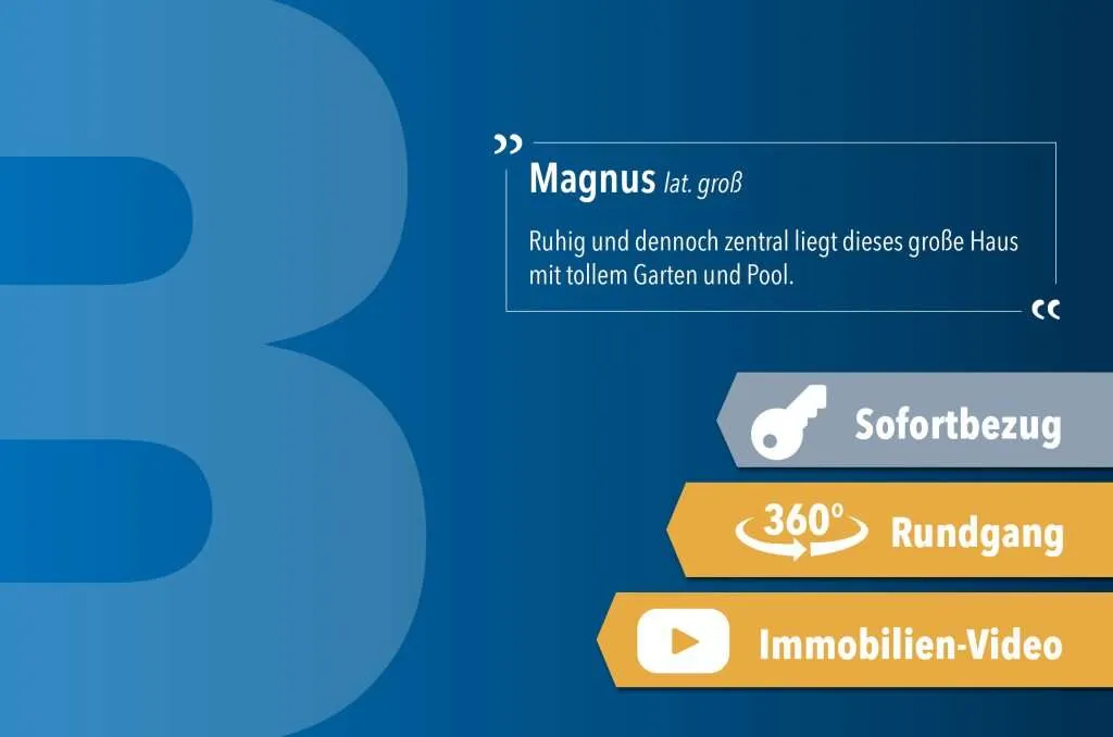 Magnus | mit Pool – pohled 2