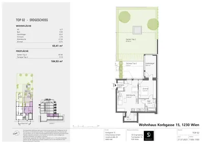 2-Zimmer-Wohnung kaufen in Wien – 63,41 m², € 524.000 – Bild 8 von 8