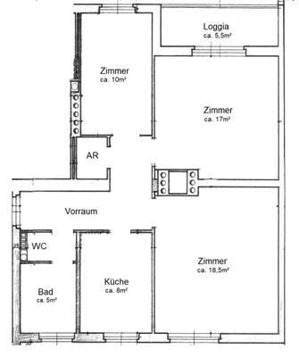 3-Zimmer-Wohnung kaufen in Linz – 75 m², € 133.000 – Bild 10 von 10