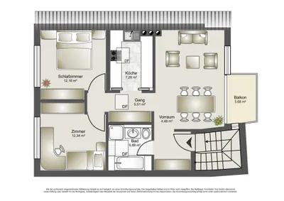 3-Zimmer-Wohnung kaufen in Landeck – 67,32 m², € 259.000 – Bild 9 von 9