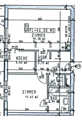 2-Zimmer-Wohnung mieten in Wien – 46 m², € 1.032 – Bild 9 von 9