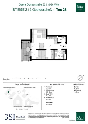1-Zimmer-Wohnung kaufen in Wien – 45,96 m², € 407.000 – Bild 26 von 26