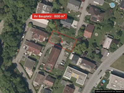 Grundstück kaufen in Dornbirn – 600 m², € 630.000 – Bild 1 von 2