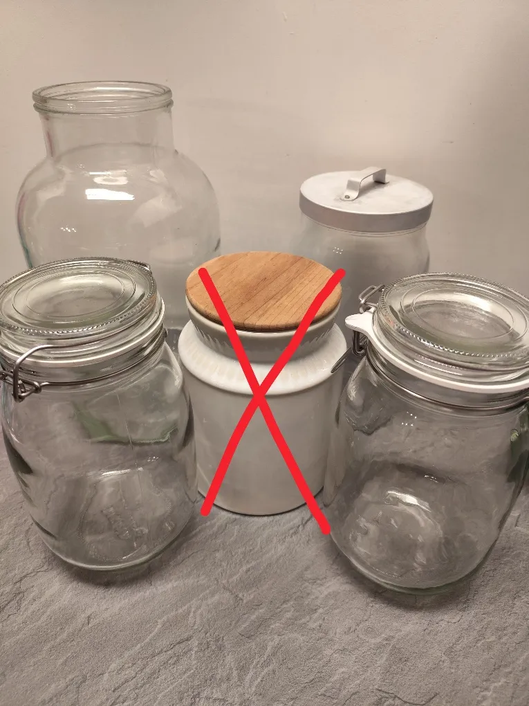 Aufbewahrungsgläser Ikea/ Depot Glas/ Porzellan, € 12,- (8010 Graz)