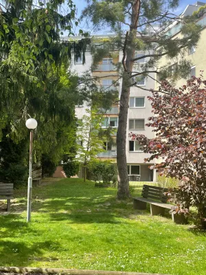 Helle 1-Zimmer-Wohnung mit Blick ins Grüne nahe Westbahnhof (optional Garagenanmietung)) – Bild 2