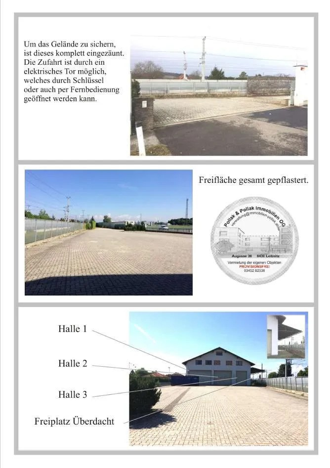 Halle mit Freiplatz / Arbeitsgrube / Tankstelle / Druckluftanlage etc. Provisonsfrei - Ansicht 3