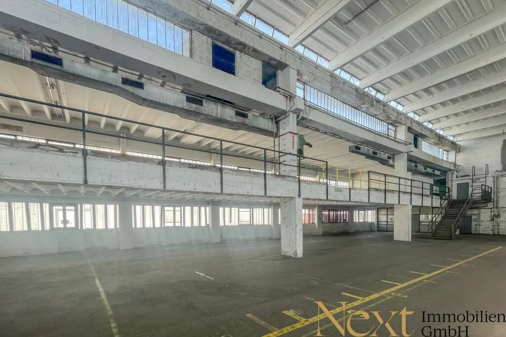 Lagerhalle mit Mezzanin in verkehrsgünstiger Lage von Linz zu vermieten! - Ansicht 3