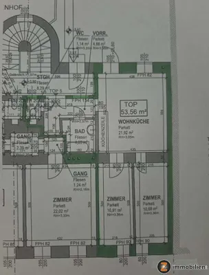 1-Zimmer-Wohnung kaufen in Wien – 53,56 m², € 225.000 – Bild 7 von 7