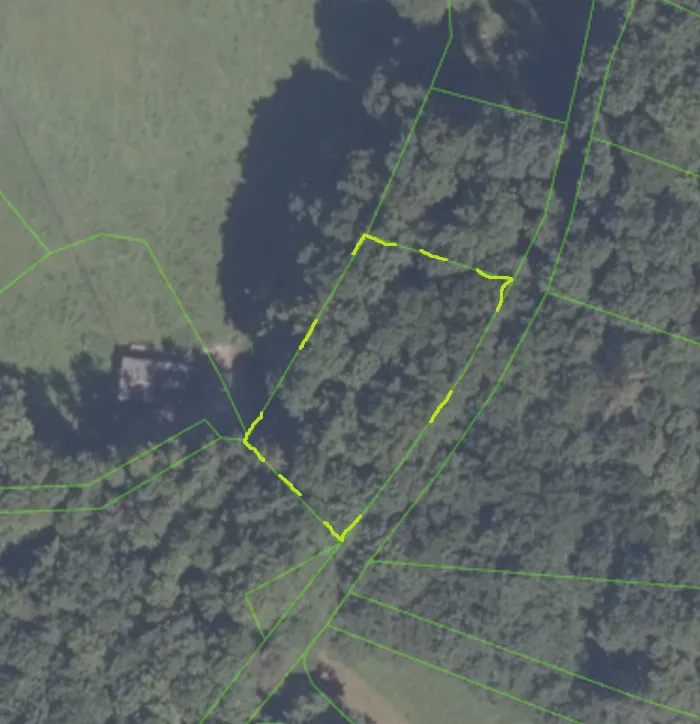 802 m² Waldgrundstück in Adnet/ Wimberg - attraktive Lage im Dauersiedlungsraum - Ansicht 2