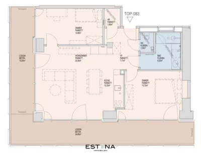 3-Zimmer-Wohnung mieten in Wien – 75,88 m², € 2.600 – Bild 22 von 22