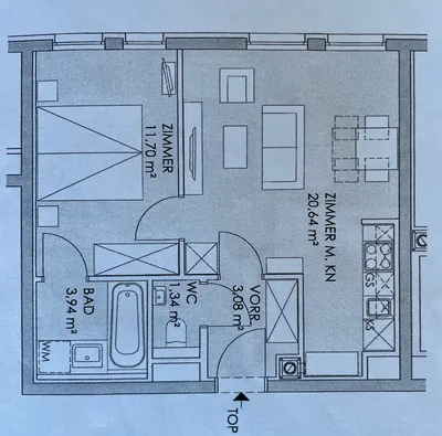 2-Zimmer-Wohnung mieten in Wien – 41 m², € 1.040 – Bild 15 von 19