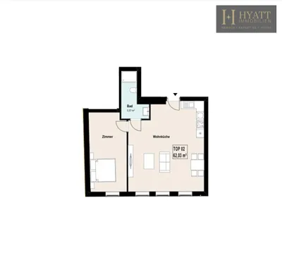 2-Zimmer-Wohnung kaufen in Wien – 62,03 m², € 247.500 – Bild 9 von 9