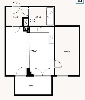2-Zimmer-Wohnung mieten in Wien – 52 m², € 980 – Bild 12 von 12