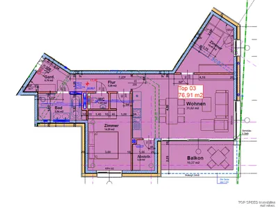 3-Zimmer-Wohnung kaufen in Sankt Johann im Pongau – 76,91 m², € 449.000 – Bild 8 von 8