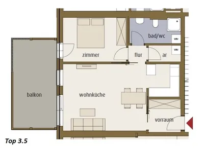 2-Zimmer-Wohnung kaufen in Graz-Umgebung – 56 m², € 239.000 – Bild 12 von 12