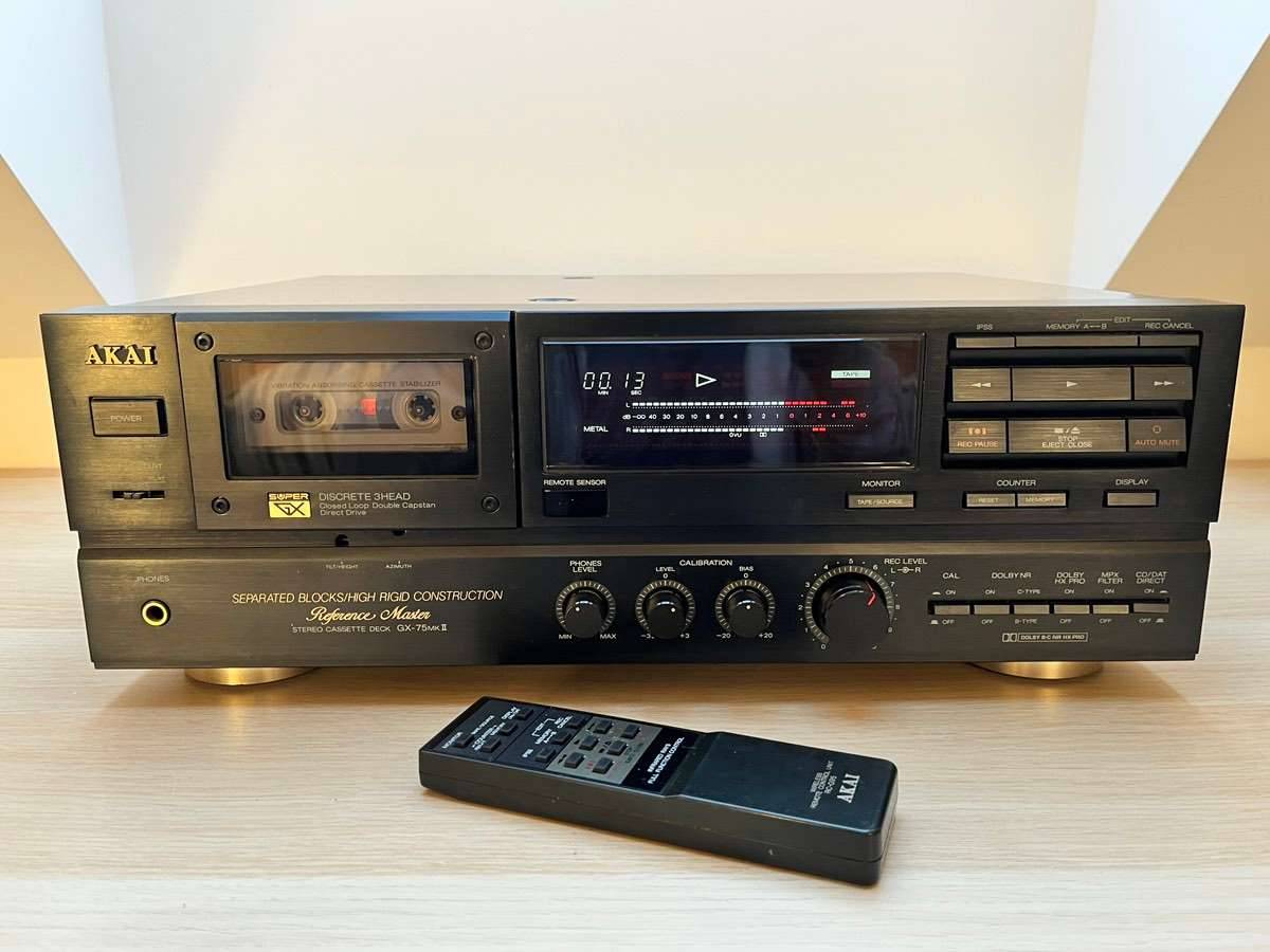 Used Akai GX-75 MK II Tape recorders for Sale | HifiShark.com Used Akai GX-75 MK II Tape recorders for Sale | HifiShark.com