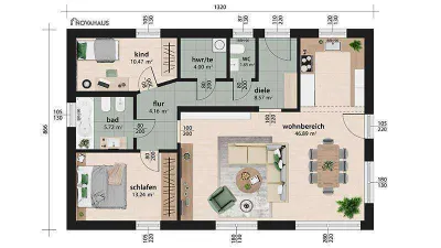 5-Zimmer-Haus kaufen in Gänserndorf – 100 m², € 289.000 – Bild 7 von 22