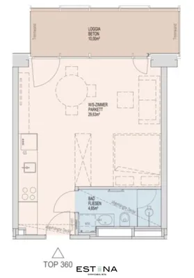 1-Zimmer-Wohnung mieten in Wien – 34,28 m², € 1.350 – Bild 19 von 19