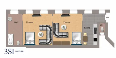 2-Zimmer-Wohnung kaufen in Wien – 68 m², € 250.000 – Bild 9 von 12