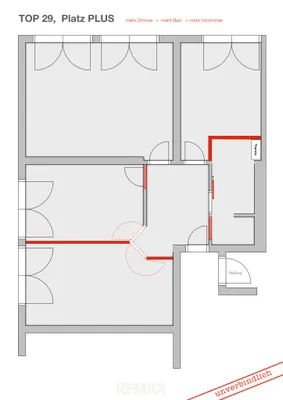 2-Zimmer-Wohnung kaufen in Mödling – 66,88 m², € 215.000 – Bild 13 von 13