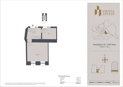 2-Zimmer-Wohnung kaufen in Wien – 41,96 m², € 155.800 – Bild 9 von 9