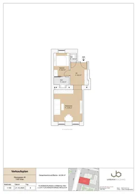 2-Zimmer-Wohnung kaufen in Wien – 44,08 m², € 219.000 – Bild 15 von 15