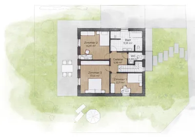 4-Zimmer-Haus kaufen in Mödling – 132 m², € 649.000 – Bild 21 von 22