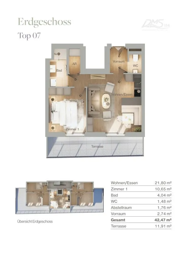 Wohnung – Dellach - Ansicht 3