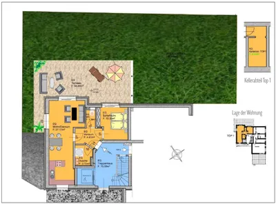 2-Zimmer-Wohnung kaufen in Völkermarkt – 48 m², € 249.000 – Bild 6 von 7