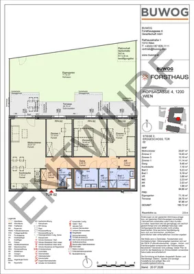 4-Zimmer-Wohnung kaufen in Wien – 95,08 m², € 603.000 – Bild 3 von 8