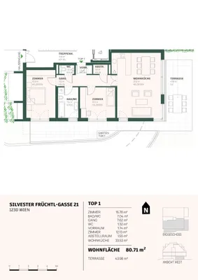 3-Zimmer-Wohnung kaufen in Wien – 80,71 m², € 699.000 – Bild 18 von 18