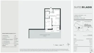 2-Zimmer-Wohnung kaufen in Landeck – 57,45 m², € 479.000 – Bild 14 von 15