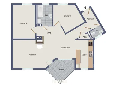 3-Zimmer-Wohnung kaufen in Graz-Umgebung – 78 m², € 199.000 – Bild 16 von 16