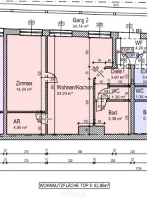 2-Zimmer-Wohnung kaufen in Murau – 53 m², € 78.200 – Bild 16 von 16