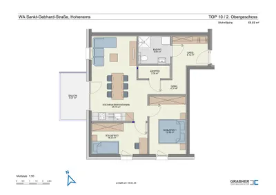 3-Zimmer-Wohnung kaufen in Dornbirn – 65,69 m², € 380.500 – Bild 15 von 15