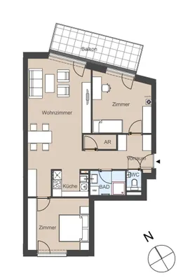 3-Zimmer-Wohnung kaufen in Wiener Neustadt Land – 80,68 m², € 299.500 – Bild 20 von 20