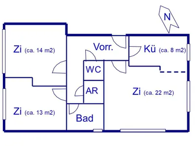 3-Zimmer-Wohnung mieten in Graz – 75 m², € 980 – Bild 19 von 20