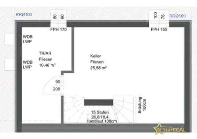5-Zimmer-Haus kaufen in Wien – 117,74 m², € 629.000 – Bild 38 von 44