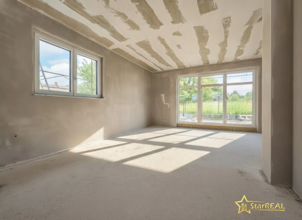 IN BAU! NÄHE GYM SIMONSGASSE. 5 ZIMMER-ZIEGELHAUS. KELLER. 90m² GARTEN. PHOTOVOLTAIK. TOP AUSSTATTUNG. PROVISIONSFREI für den Käufer. - Ansicht 2
