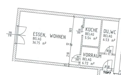 1-Zimmer-Wohnung mieten in Jennersdorf – 55,5 m², € 493 – Bild 3 von 4