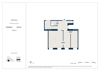 3-Zimmer-Wohnung kaufen in Wien – 60,52 m², € 315.000 – Bild 14 von 14