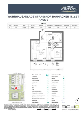 2-Zimmer-Wohnung mieten in Gänserndorf – 50,13 m², € 526 – Bild 3 von 3