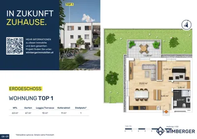 2-Zimmer-Wohnung kaufen in Linz Land – 63 m², € 279.400 – Bild 10 von 14