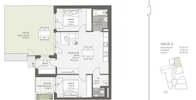 3-Zimmer-Wohnung kaufen in Wien – 70,53 m², € 486.096 – Bild 6 von 8