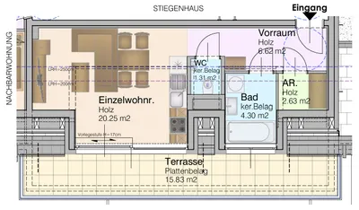 1-Zimmer-Wohnung mieten in Wien – 35,11 m², € 739 – Bild 15 von 16