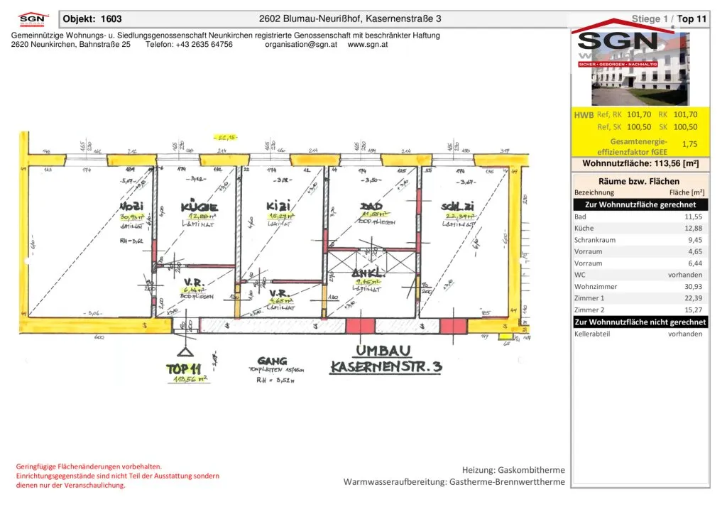 2-Zimmer Altbauwohnung - Ansicht 2