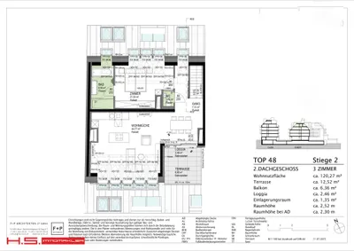 3-Zimmer-Wohnung kaufen in Wien – 120 m², € 1.290.000 – Bild 18 von 18